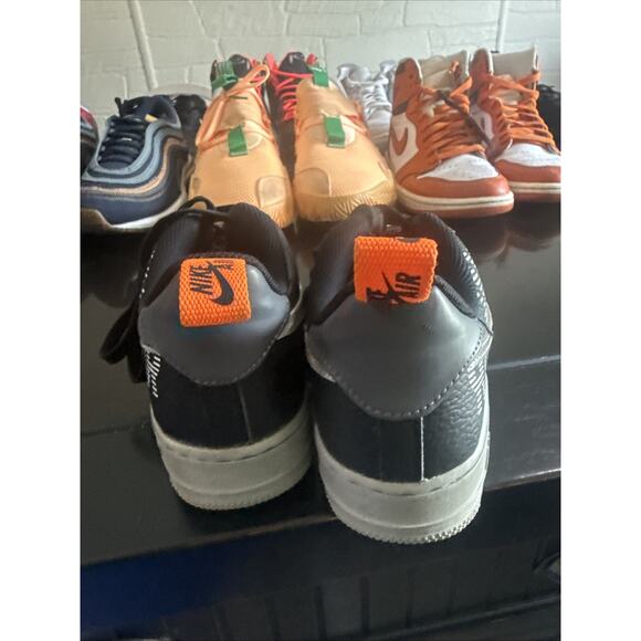 Size 6 (GS) - Nike Air Force 1 LV8 2 Low Under Construction - Black NBS238 - Picture 3 of 5